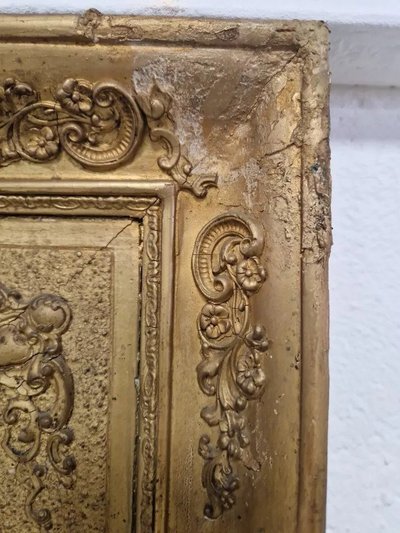 Dipinto ad olio del XIX secolo La Vergine Addolorata