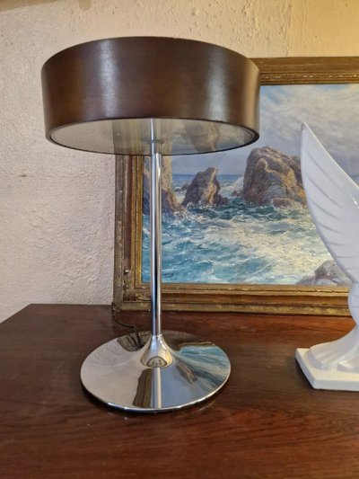 Coppia di lampade Malibu vintage anni '80