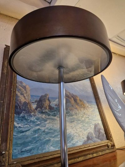 Coppia di lampade Malibu vintage anni '80
