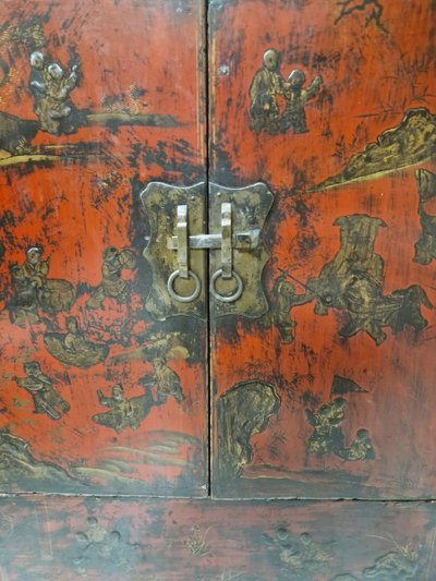 Pair of Chinese Qing Dynasty Bedside Tables