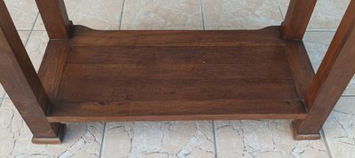 Console Restauration en noyer