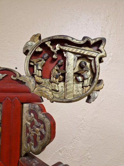 Antique Chinese Qing Dynasty Bathroom Cabinet