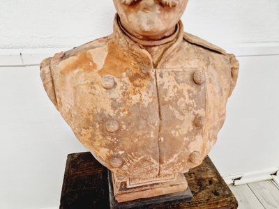 Busto antico di Albert Ernest Carrier Belleuse