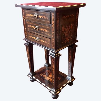 Table chiffonnière Louis XIV, époque Napoléon III