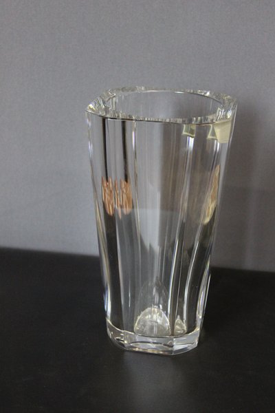 Vaso di cristallo Baccarat 1950 circa, condizioni perfette