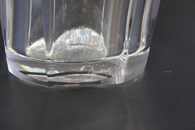 Vaso di cristallo Baccarat 1950 circa, condizioni perfette