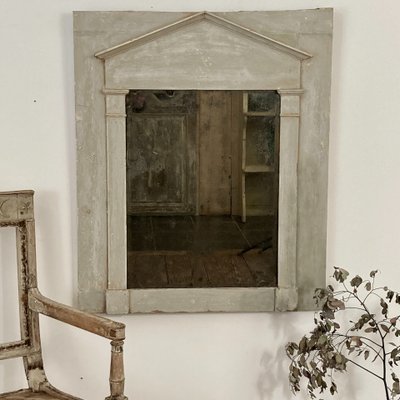 Directoire period paneled mirror