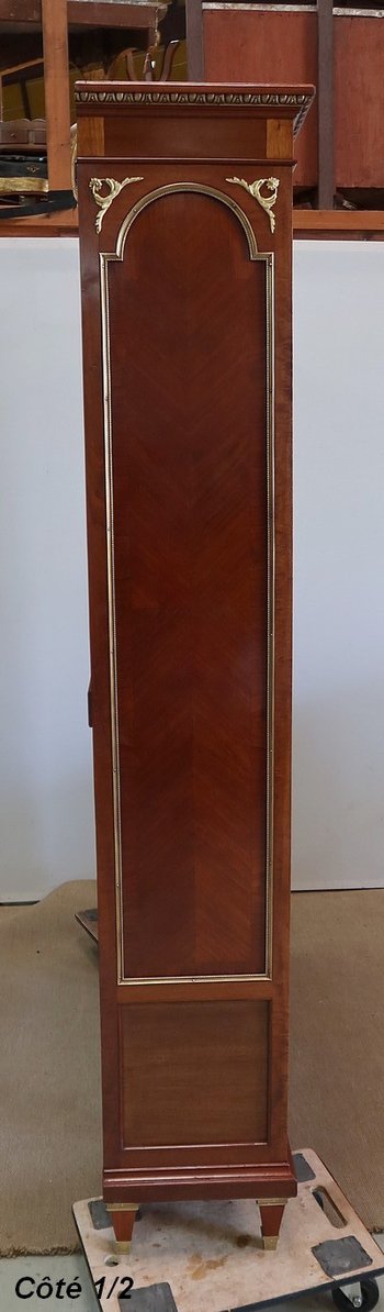 Important Property Library in Mahogany, Louis XVI style - End of XIXth century