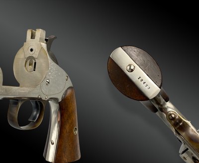 Revolver Smith et Wesson, N°3 second model. American model. États-Unis – 1872 à 1874