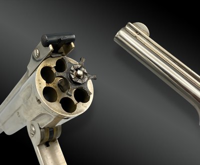 Revolver Smith et Wesson, N°3 second model. American model. États-Unis – 1872 à 1874