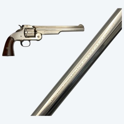 Revolver Smith et Wesson, N°3 second model. American model. États-Unis – 1872 à 1874