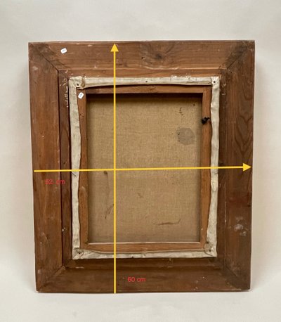 Sitzendes Frauenmodell 30er-40er Jahre