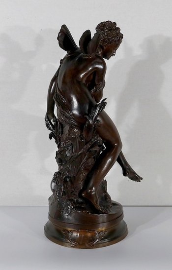  Importante bronzo "Ondine" di M. Moreau - metà del 19° secolo