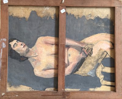 Modèle de dos , femme nue