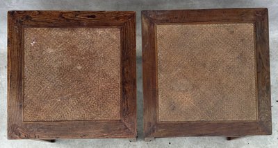 Paire de tables basses