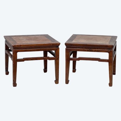 Paire de tables basses