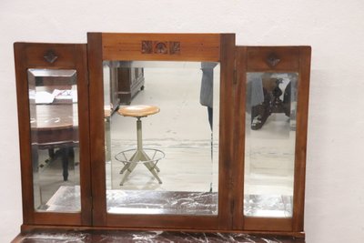 Dressing Table in Cherry with Armchair