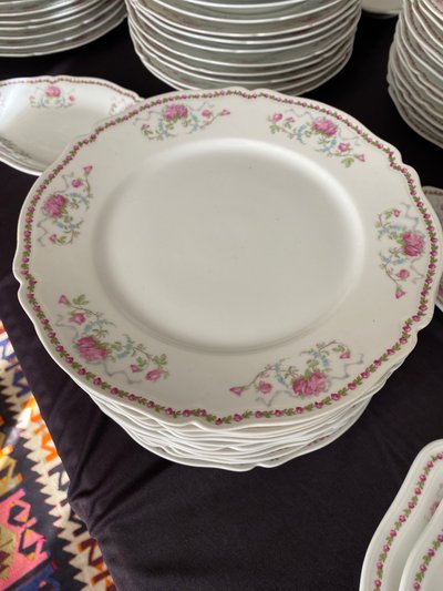 Martin Charles Limoges porcelain service
