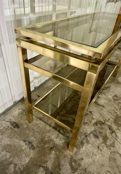 Console Guy Lefevre Pour Maison Jansen 1970s