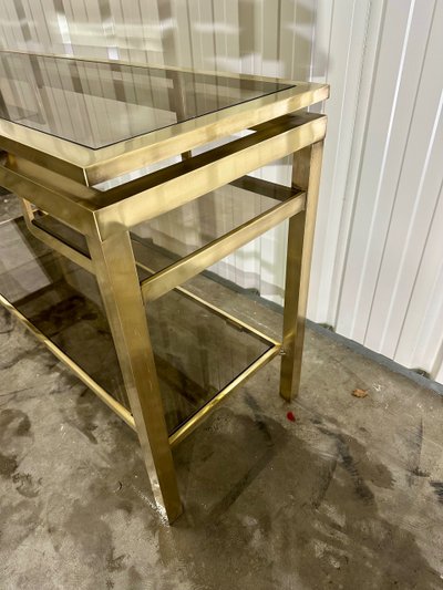 Console Guy Lefevre Pour Maison Jansen 1970s
