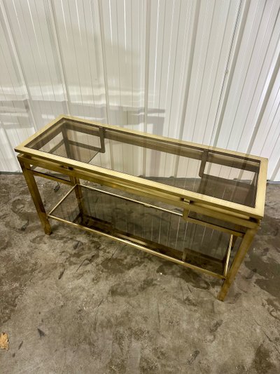 Console Guy Lefevre Pour Maison Jansen 1970s
