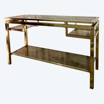 Console Guy Lefevre Pour Maison Jansen 1970s