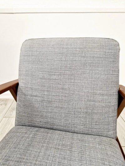 Mid-Century Style Teak Lounge Chair