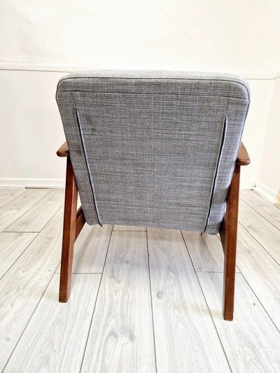 Mid-Century Style Teak Lounge Chair