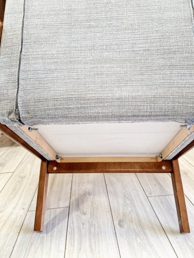 Mid-Century Style Teak Lounge Chair