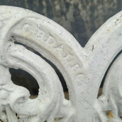 Coalbrookdale, Cast-iron bench, 19th century