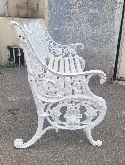 Coalbrookdale, Cast-iron bench, 19th century