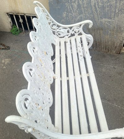 Coalbrookdale, Cast-iron bench, 19th century