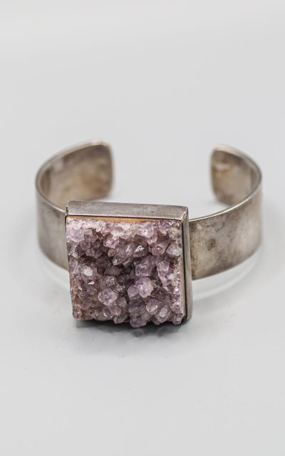 Bracciale in argento con ametista Bent KNUDSEN