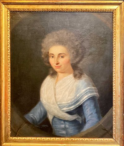 Porträt einer jungen Frau XVIII°