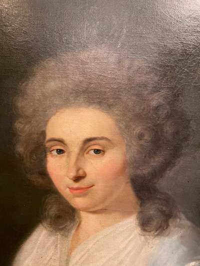 Porträt einer jungen Frau XVIII°