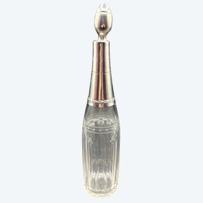 CRYSTAL & SILVER DECANTER