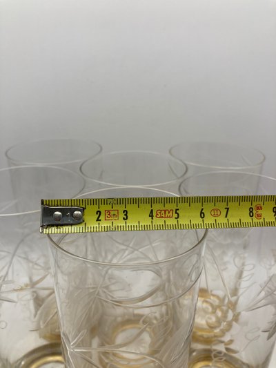 Longdrinkgläser aus Kristall 