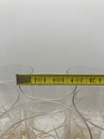 Longdrinkgläser aus Kristall 