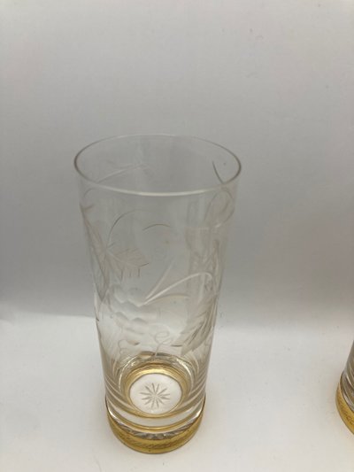 Longdrinkgläser aus Kristall 