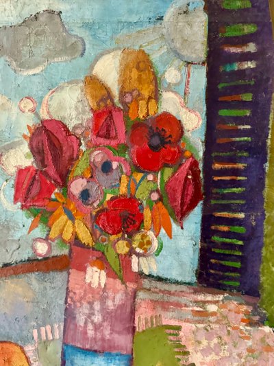 Mazzo di fiori degli anni '60 