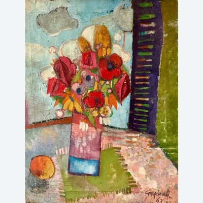 Mazzo di fiori degli anni '60 