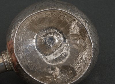Kovsh calice russo in argento a forma di zucca 1900