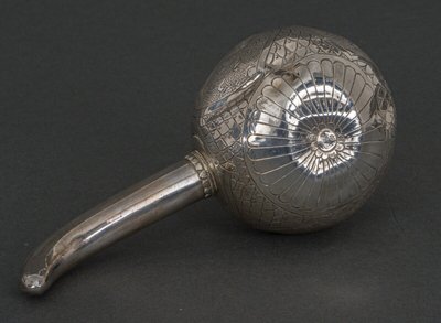 Kovsh calice russo in argento a forma di zucca 1900