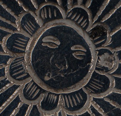 Kovsh calice russo in argento a forma di zucca 1900