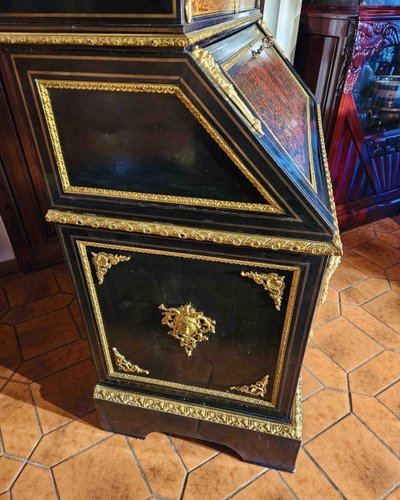 Mobili in intarsio Boulle e bronzo dorato, periodo Napoleone III