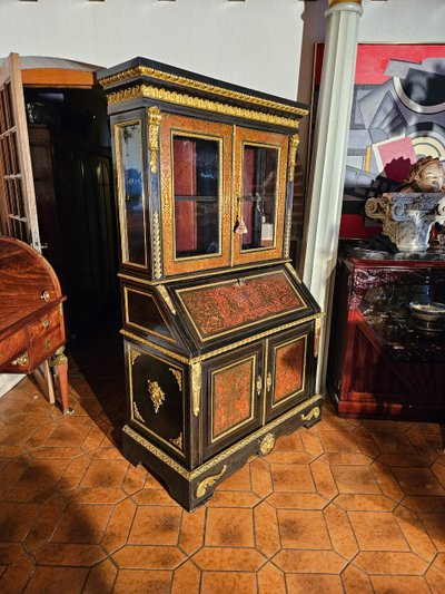 Mobili in intarsio Boulle e bronzo dorato, periodo Napoleone III