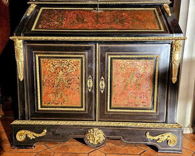 Mobili in intarsio Boulle e bronzo dorato, periodo Napoleone III