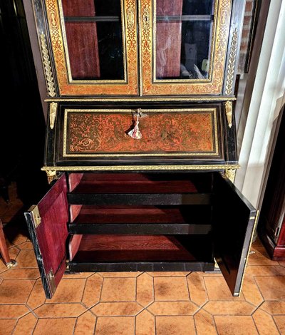 Mobili in intarsio Boulle e bronzo dorato, periodo Napoleone III