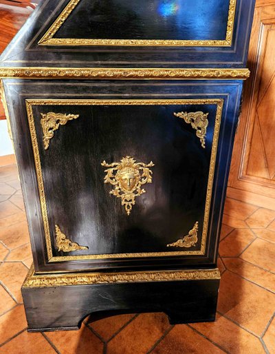 Mobili in intarsio Boulle e bronzo dorato, periodo Napoleone III