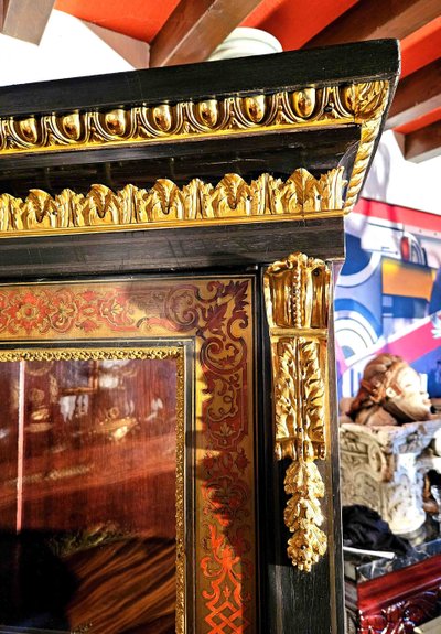 Mobili in intarsio Boulle e bronzo dorato, periodo Napoleone III